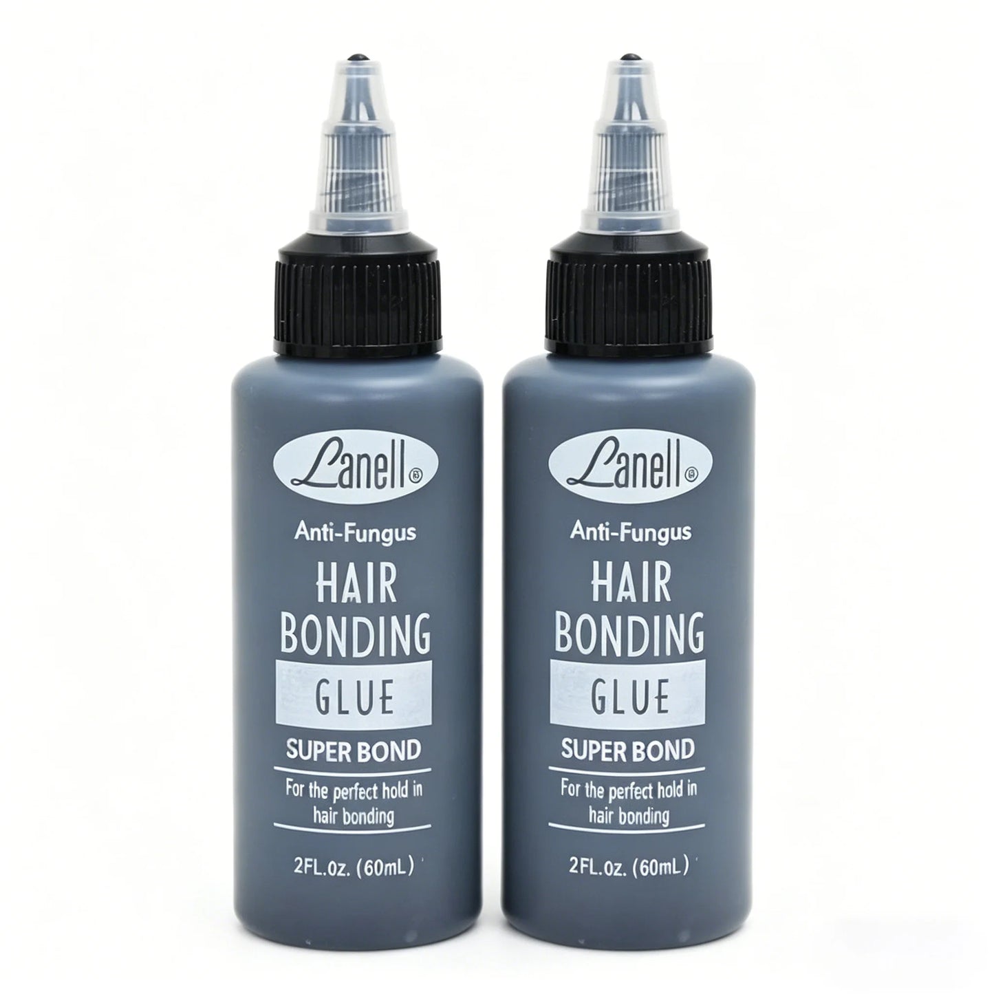 1pcs/2pcs 2Oz Lanell Black Hair Weaving Bond Anti-fungus Hair Bonding Glue SUPER BOND for the perfect hold in bonding