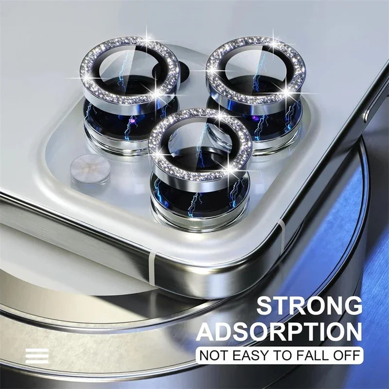 1Set Camera Len Tempered Glass For iPhone 13 For iPhone 11 12 13 14 15 16  17 Pro Max Plus Len Screen Protectors Glass Film