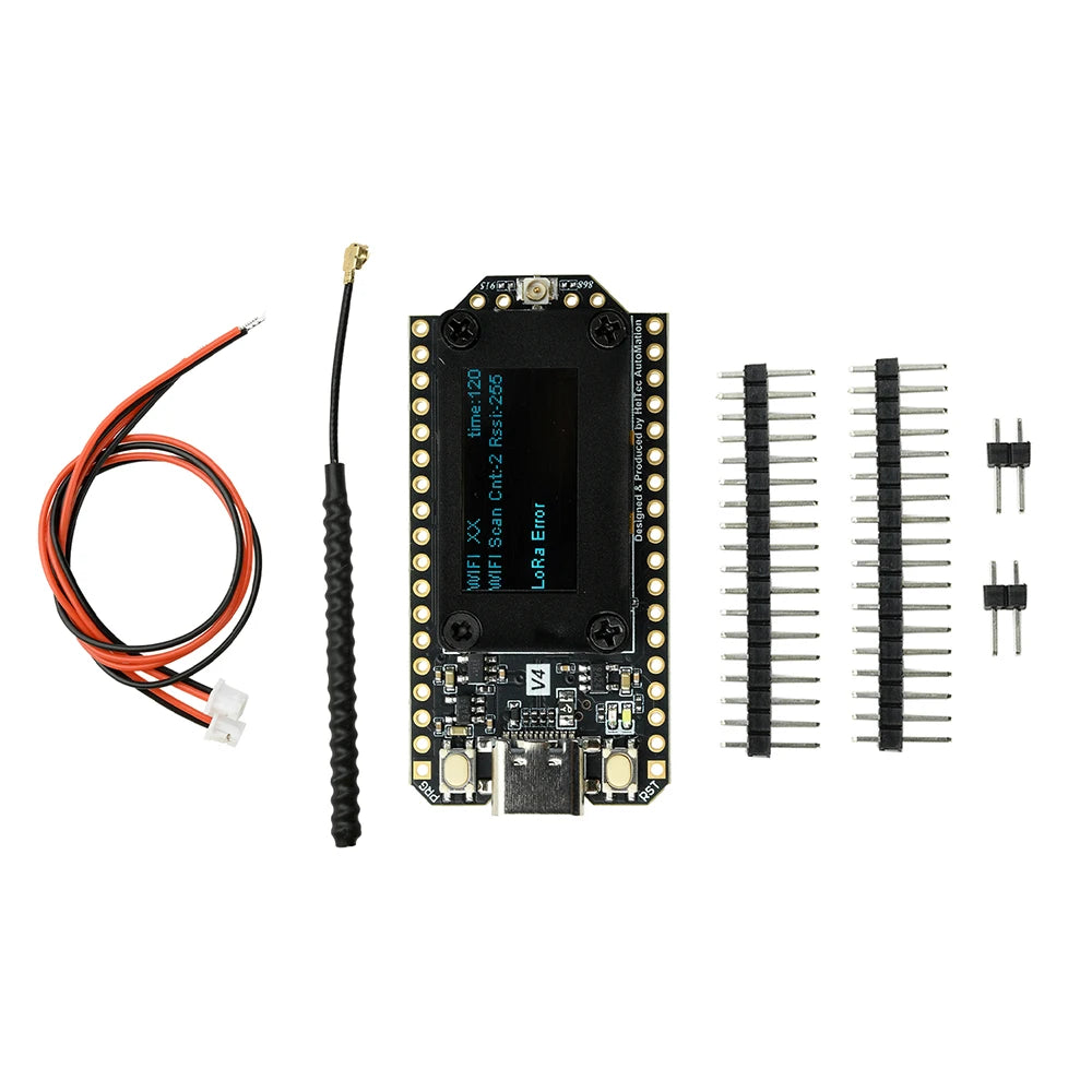 Heltec WiFi LoRa 32 V4 ESP32 SX1262 GPS 0.96 inch OLED Solar Powered Dev-Board WiFi BLE Low Power Type C For Arduino IoT - Shoppiline