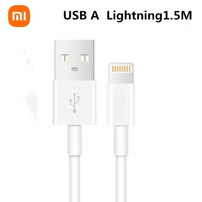 Xiao mi PD3.0 20W Lightning Cable Suitable for Apple 14 13 12 11 Pro Max X XR XS 8 7 Fast Charger USB Type-C Phone Accessories