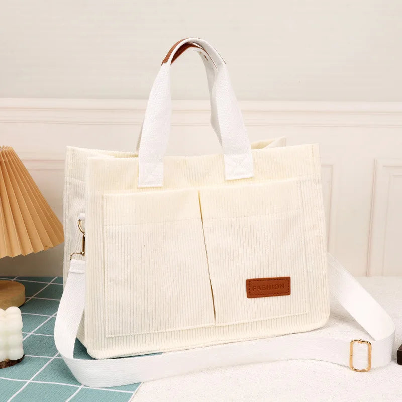 Damenhandtasche, neue modische Canvas-Umhängetasche mit großem Fassungsvermögen, Crossbody-Tasche, Pendeltasche  zwq
