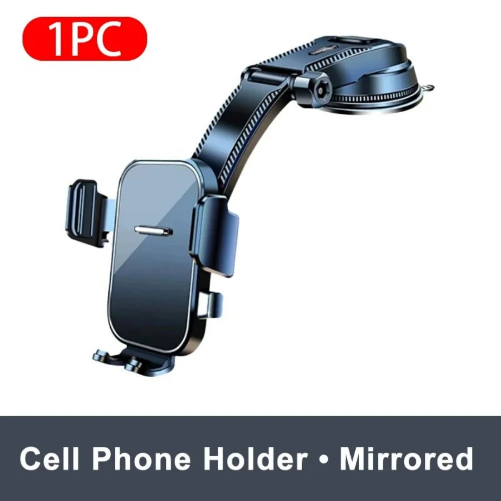 Suction Cup Car Phone Holder 360° Rotation Car Dashboard GPS Navigation Mount Stand For iPhone Samsung Xiaomi Smartphone Bracket
