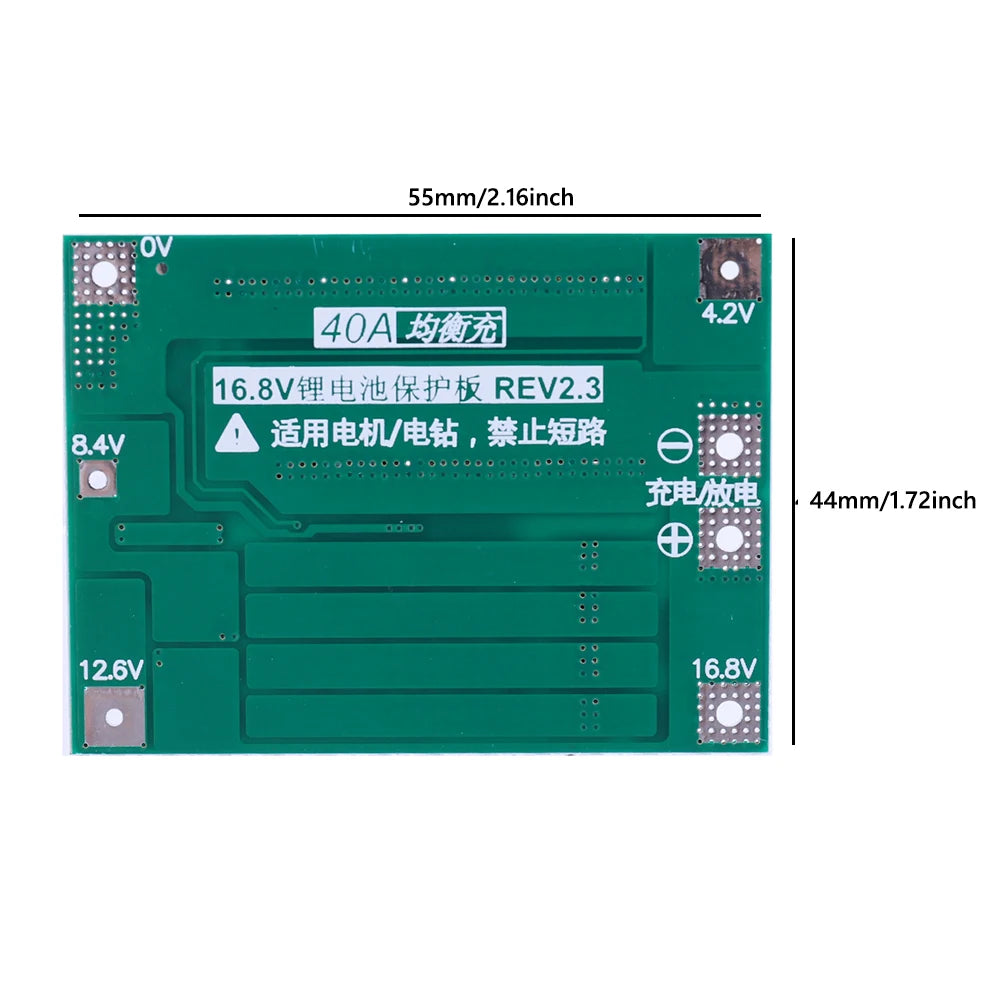 BMS 3S/4S 5A 10A 20A 25A 40A 60A Li-ion Lithium Battery Charger Protection Board 18650 For Drill Motor 12V with Enhance/Balance - Shoppiline