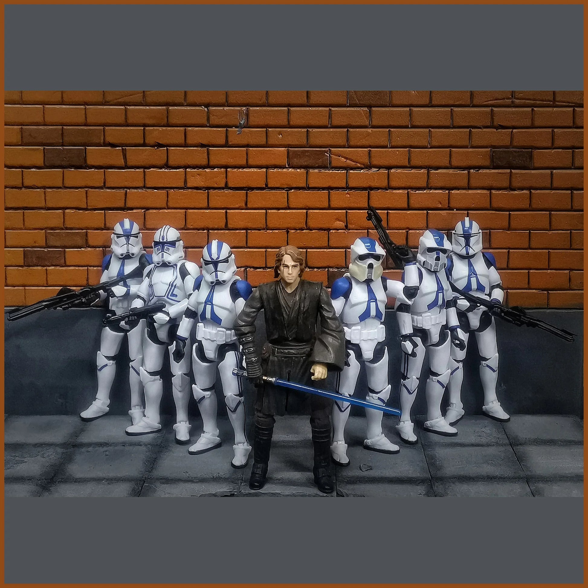 Star Wars 3.75 Inch Trooper 1/18 501st Legion Action Figure Hardcase REX Anakin Dogma Tup Toys Model Loose - Shoppiline
