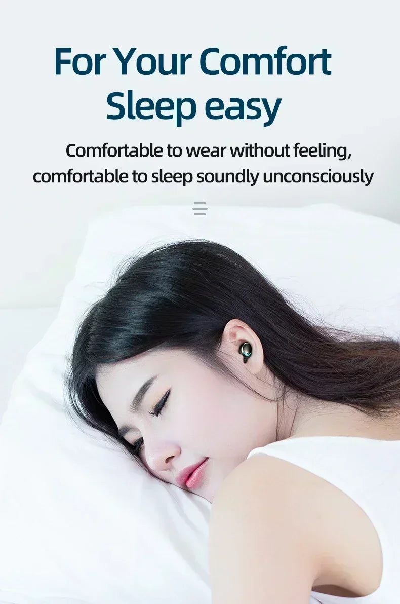 New TWS Bluetooth Headphones 9D Stereo High Bass Sport Earphones Handfree Touch Control Tws Wireless Earbuds Waterproof Headset