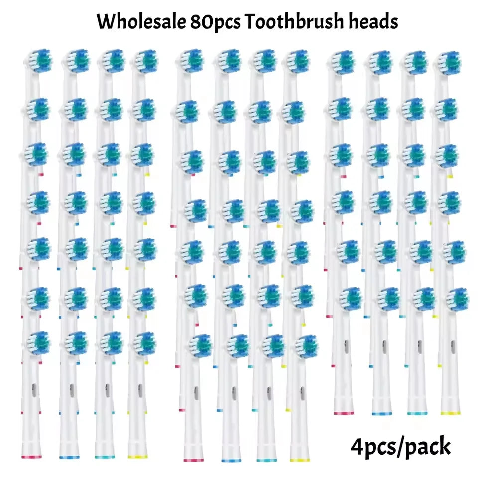 20Pcs/Lot Electric Toothbrush Head For Oral B Sensitive Replacement Brush Heads D25 D30 D32 D18 4739 3709 4728 D4510 D12013