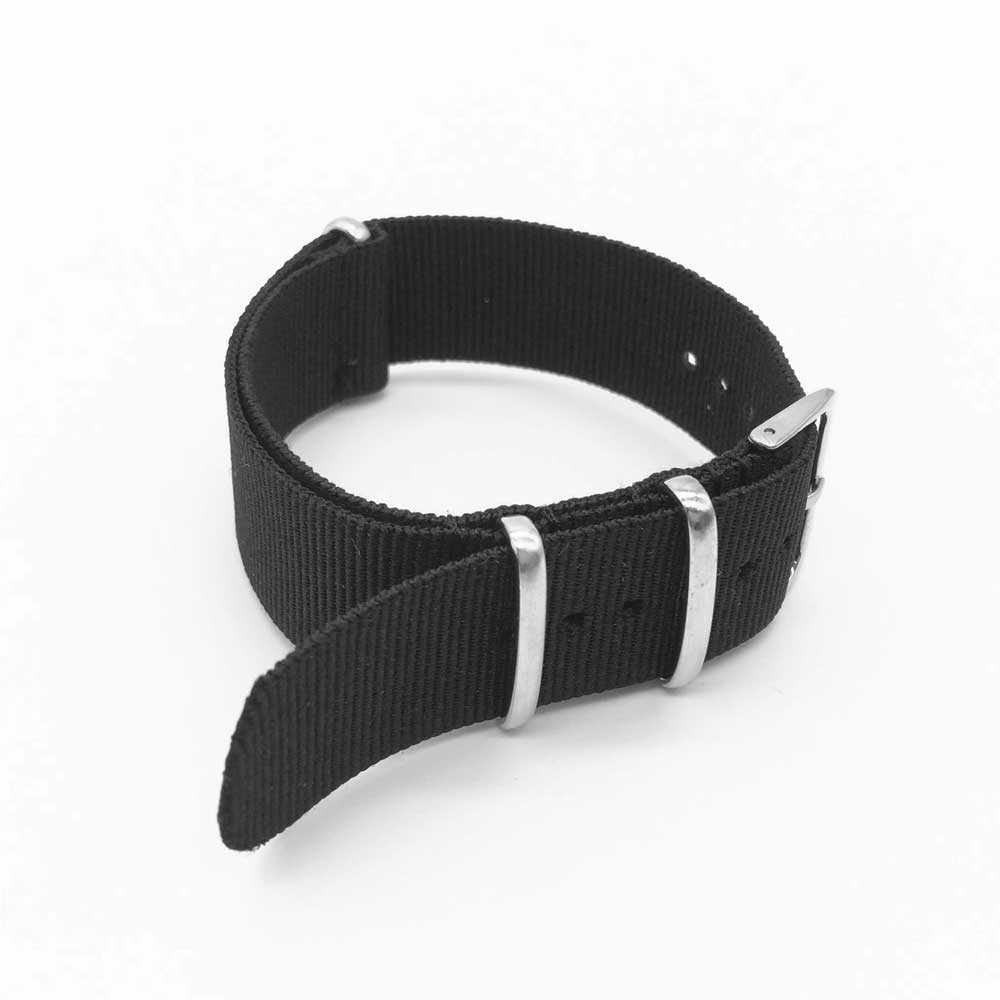 Sport-Nylon-Uhrenarmband für Damen und Herren, Uhrenarmband 18 mm 20 mm 22 mm, Army Sportarmband, Textil-Nylon-Armband, Schnallengürtel