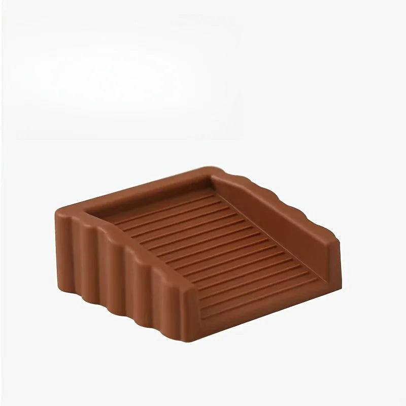 TPR Non Slip Windproof Door Stopper Creative Safety Wedge for Home Office and Kids Room