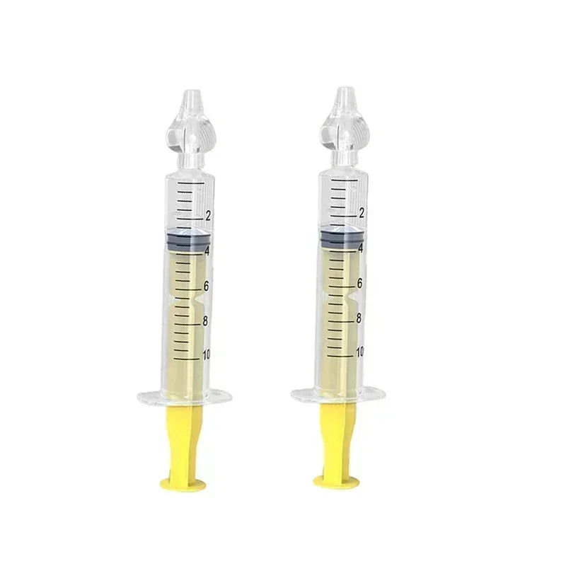10ML/20ML Baby Nasal Aspirator Syringe Baby Nose Cleaner Rhinitis Nasal Washer Irrigator Needle Baby Nose Washing for Children