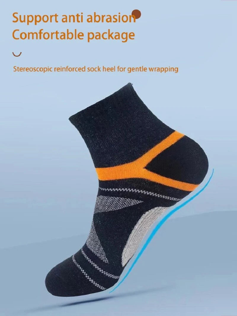 3 paires de chaussettes noires de haute qualité pour hommes, chaussettes de sport noires, décontractées, douces, pour la course à pied, d'été, absorbantes, respirantes, chaussettes masculines
