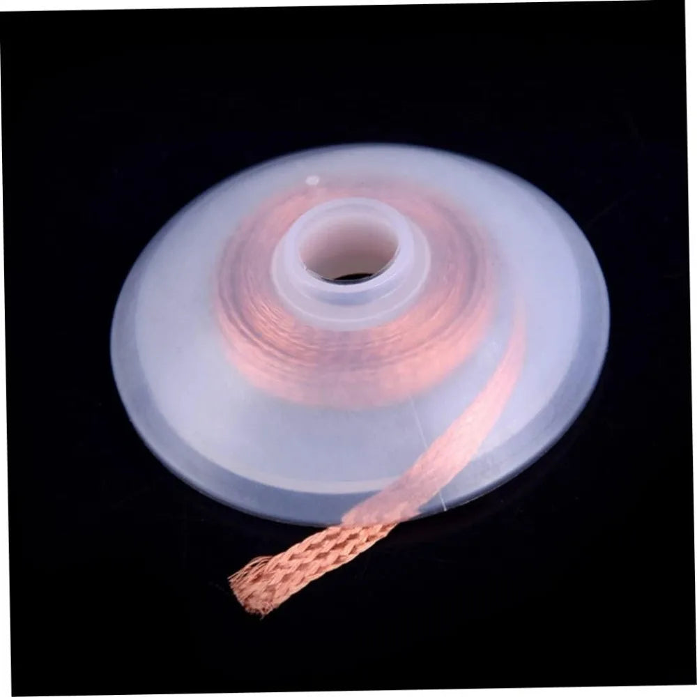 3M Long Desoldering Wire 1.5-3.5mm Wide No-Clean Desoldering Wire Tape for PCB Electrical Repair