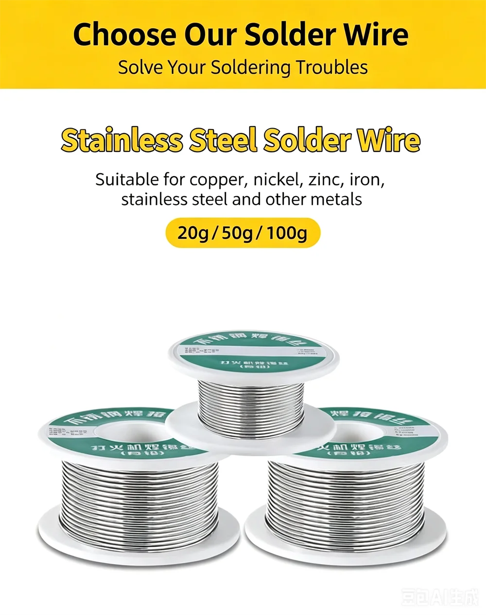 0.8mm 1.0mm 20g 50g 100g Soldering Tin Wire Tin Melt Rosin Core Solder Soldering Wire Roll No-clean FLUX 2.0%