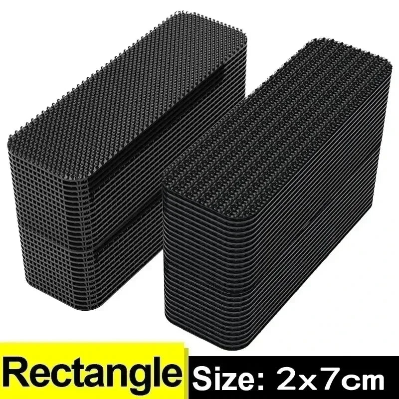 Carpet Fixing Stickers Double Faced High Adhesive Car Carpet Fixed Patches Home Floor Foot Mats Anti Skid Grip Tapes Magic Tape