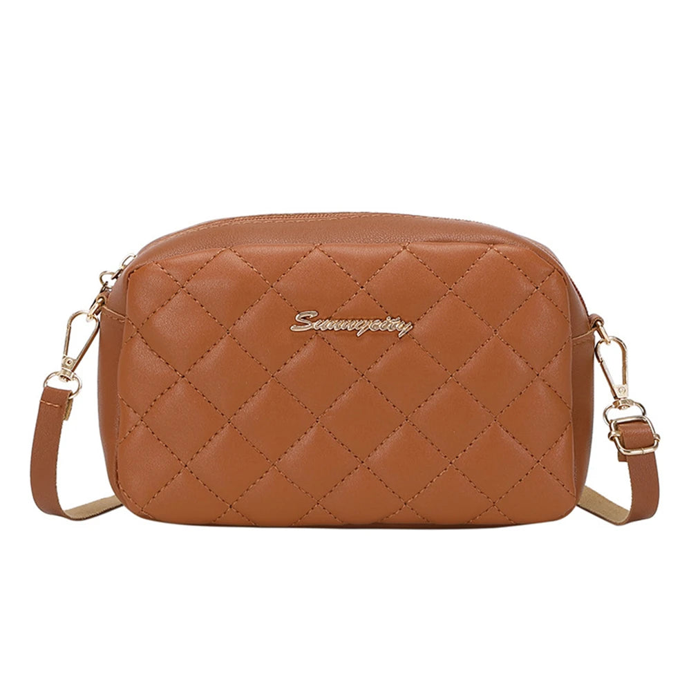 2024 Quaste Kleine Umhängetasche für Damen Trend Lingge Stickerei Kamera Damen Umhängetasche Mode Kette Damen Crossbody Taschen
