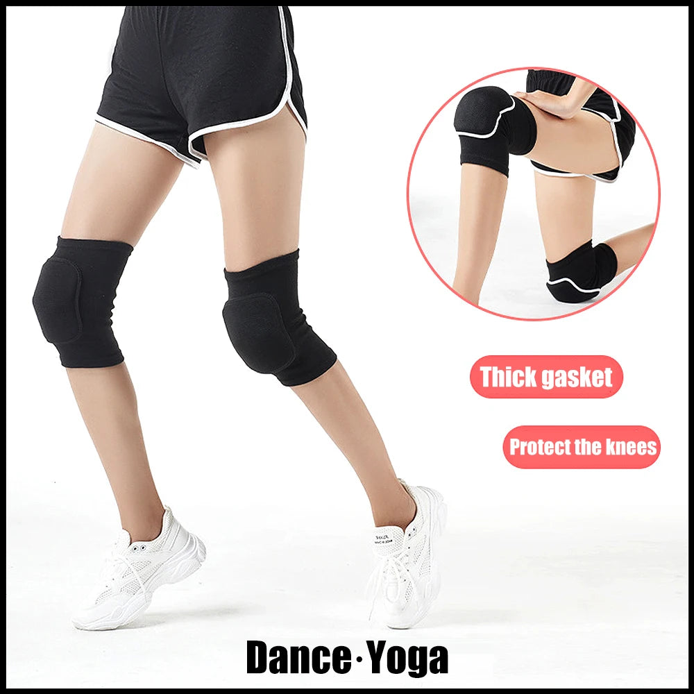Soft Breathable Volleyball Knee Pads for Dancers Men Women Kids Protective Knees for Football Dance Yoga Tennis Running Cycling