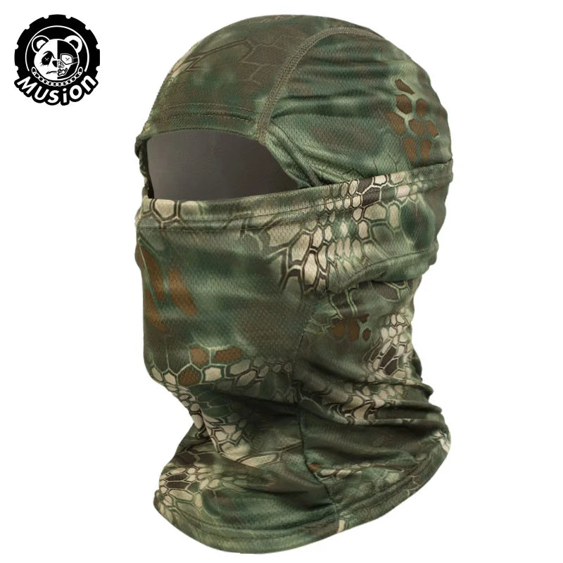 Musion Motorrad Sturmhaube Sonnenschutz Vollgesichtsmaske Atmungsaktives Mesh Airsoft Maske Sturmhaube Fahrrad Radfahren Kopfbedeckung Unde