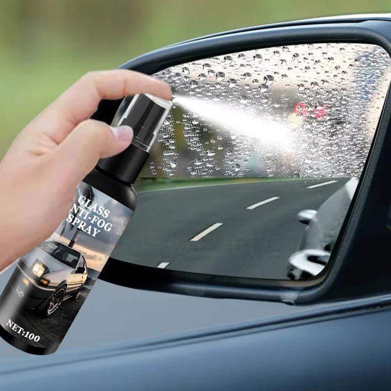 Waterproof Spray, Rain-Repellent Coating, Hydrophobic Rain Repellent for Car Glass, Car Windshield Mirror Protector, Car Polishing Kit