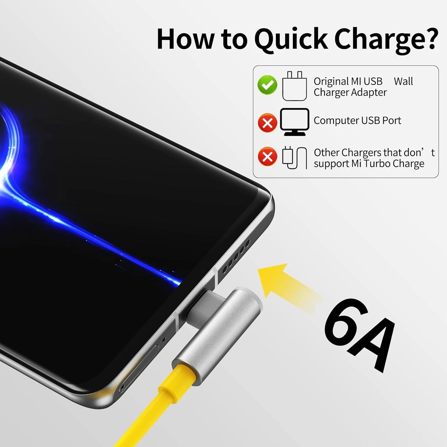 120W Type C Cable 90 Degree Elbow For Xiaomi 12 13 14 15 17 Redmi Note 13 14 15 POCO F7 F8 X5 X6 X7 Pro Quick Charging USB Cable