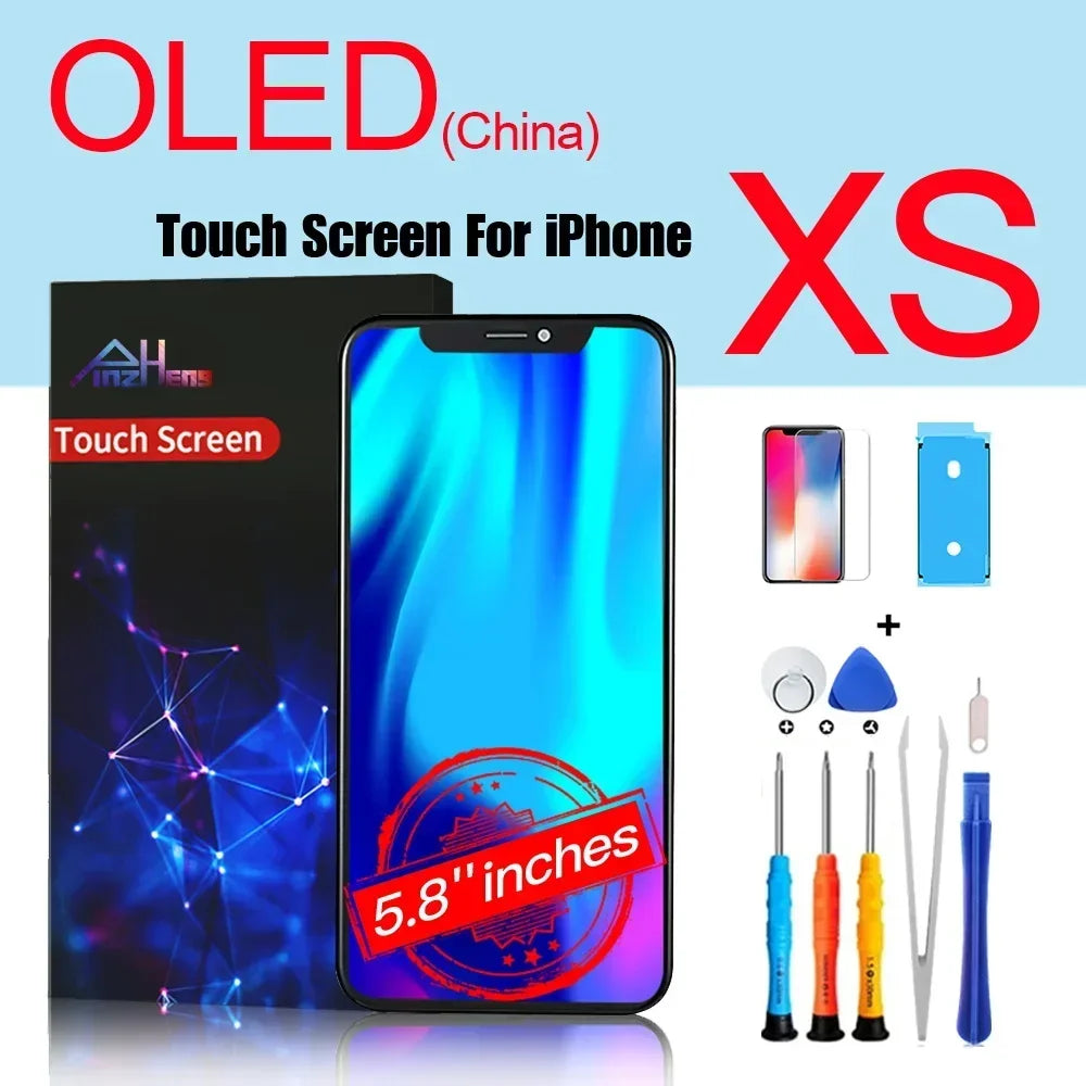 PINZHENG High Quality Display INCELL LCD OLED OEM AMOLED For iPhone XS MAX X XR 11 12 13 MINI PRO PROMAX Screen Replacement - Shoppiline