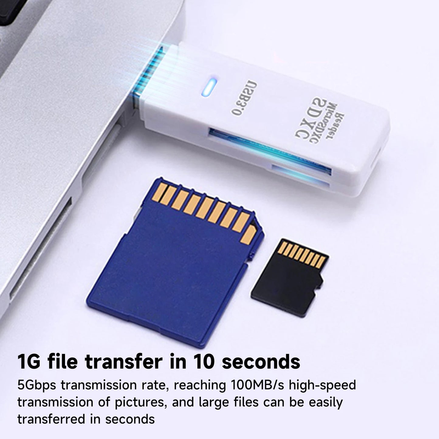 2 in 1 USB 3.0 Card Reader Micro TF sd card Reader usb adapter High Speed Cardreader TF Memory card For PC Laptop Accessories