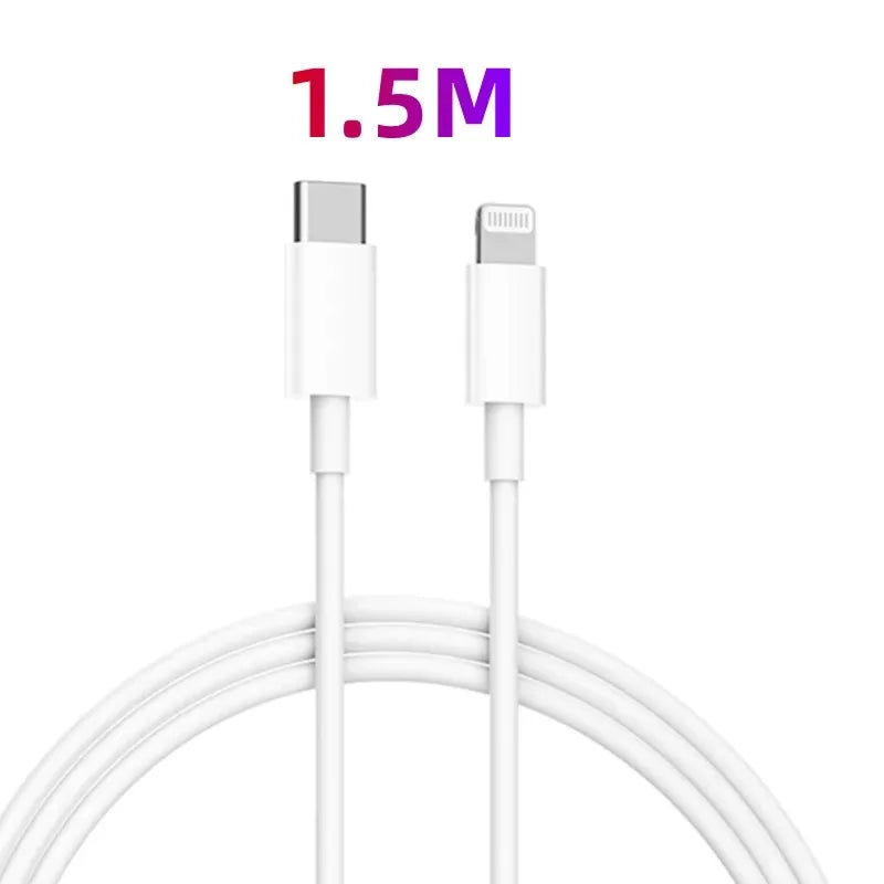 Xiao mi PD3.0 20W Lightning Cable Suitable for Apple 14 13 12 11 Pro Max X XR XS 8 7 Fast Charger USB Type-C Phone Accessories