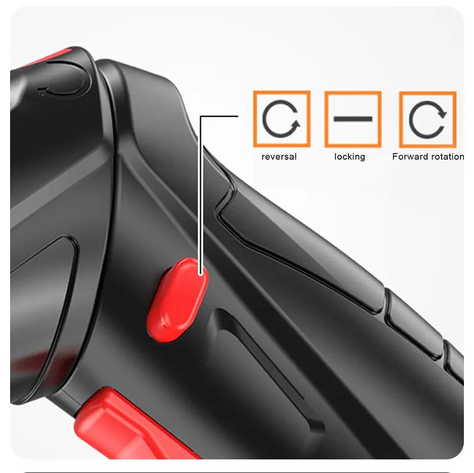 47 PCS 3.6V Electric Screwdriver Set 1800mAh Battery Powered Portable Cordless Electric Screwdriver Household Maintenance Power - Shoppiline
