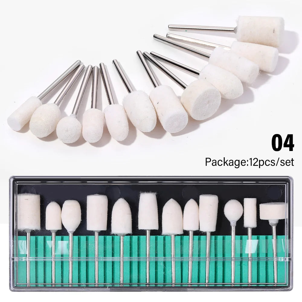 Professional Nail Drill Machine Set Remove Nail Sander Gel Polish Remover Tools Driller Manicure Nail Accessories Nail tools