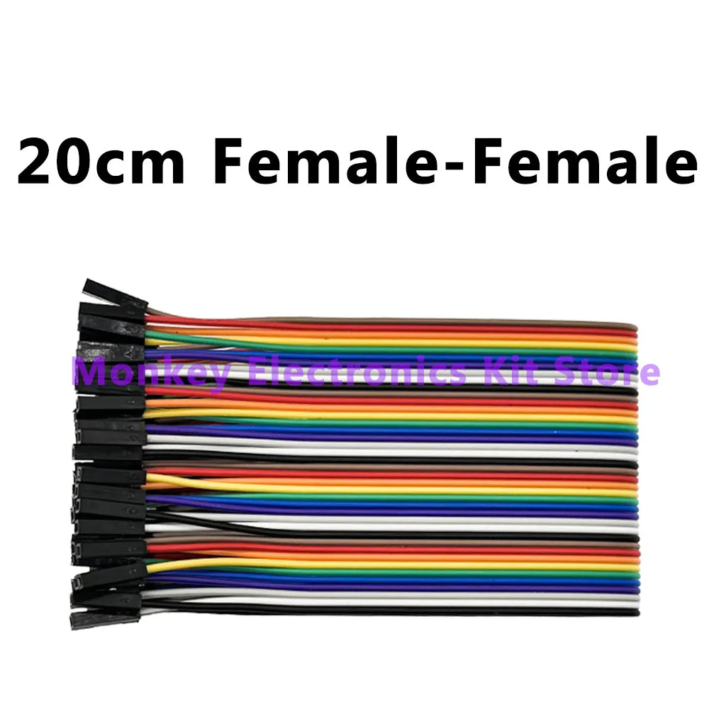 40Pin Dupont Line 10/20/30 cm  Male-Male  , Male-Female , Female-Female with 1 Set have 120 Pin Dupont Line Kit