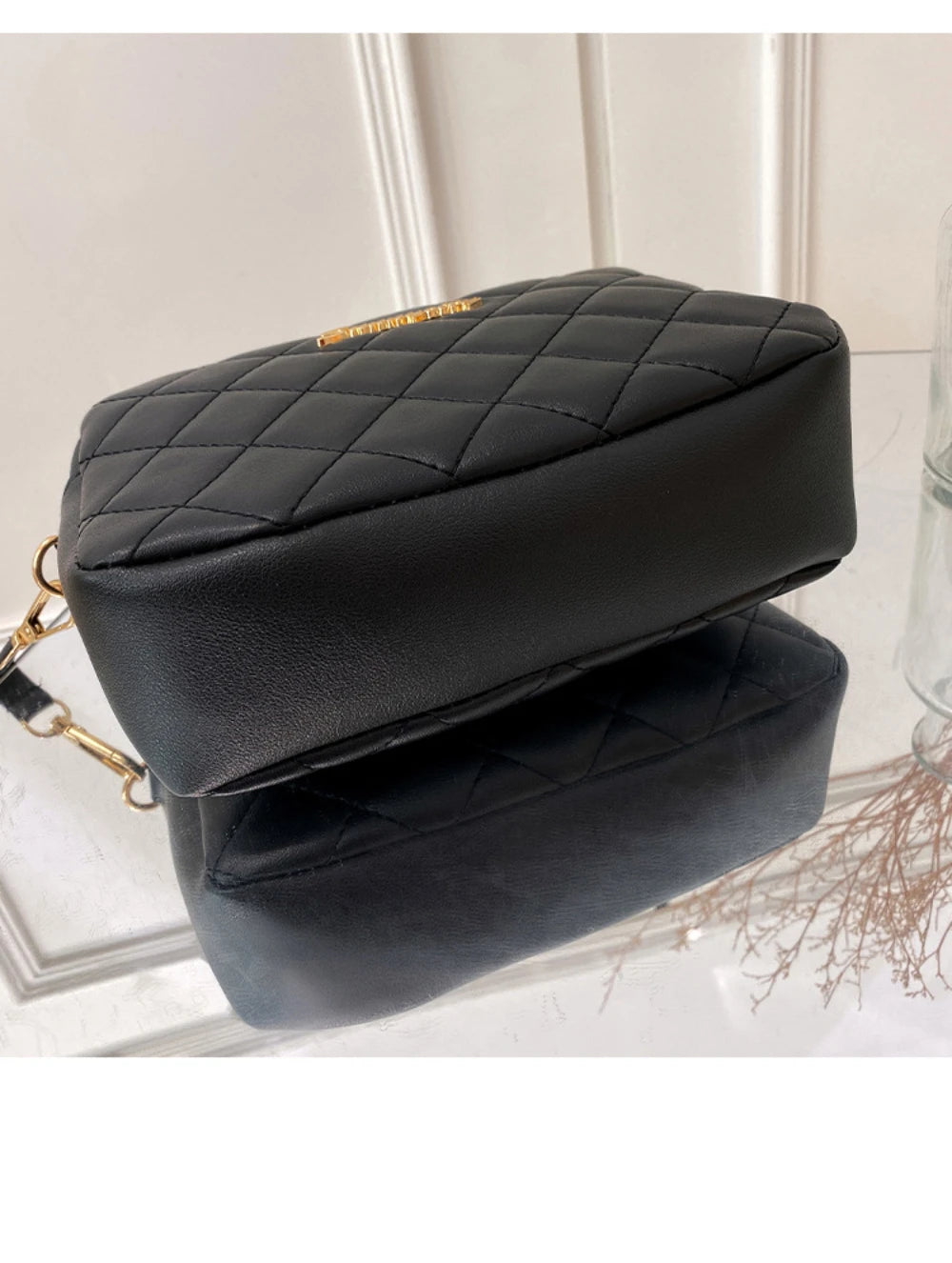 2024 Quaste Kleine Umhängetasche für Damen Trend Lingge Stickerei Kamera Damen Umhängetasche Mode Kette Damen Crossbody Taschen