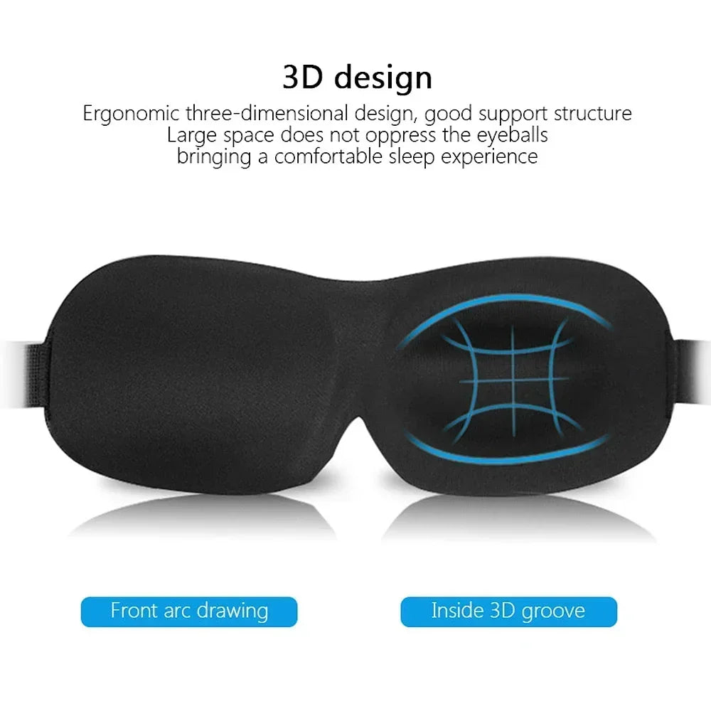 3D Shaped Sleep facial mask for Men and Women Eye Mask Sleep Comfort Eye Mask