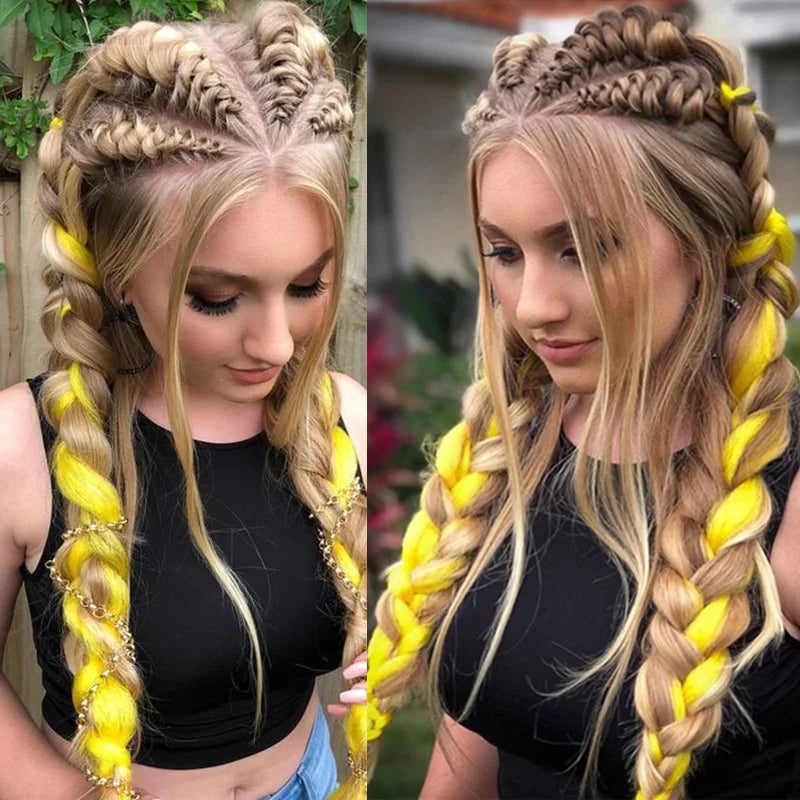 Synthetic Kanekalon Crochet Hair Braiding Hair Pre Stretched Curly Jumbo Braids Extensions Hair Accessories For Girls Braids