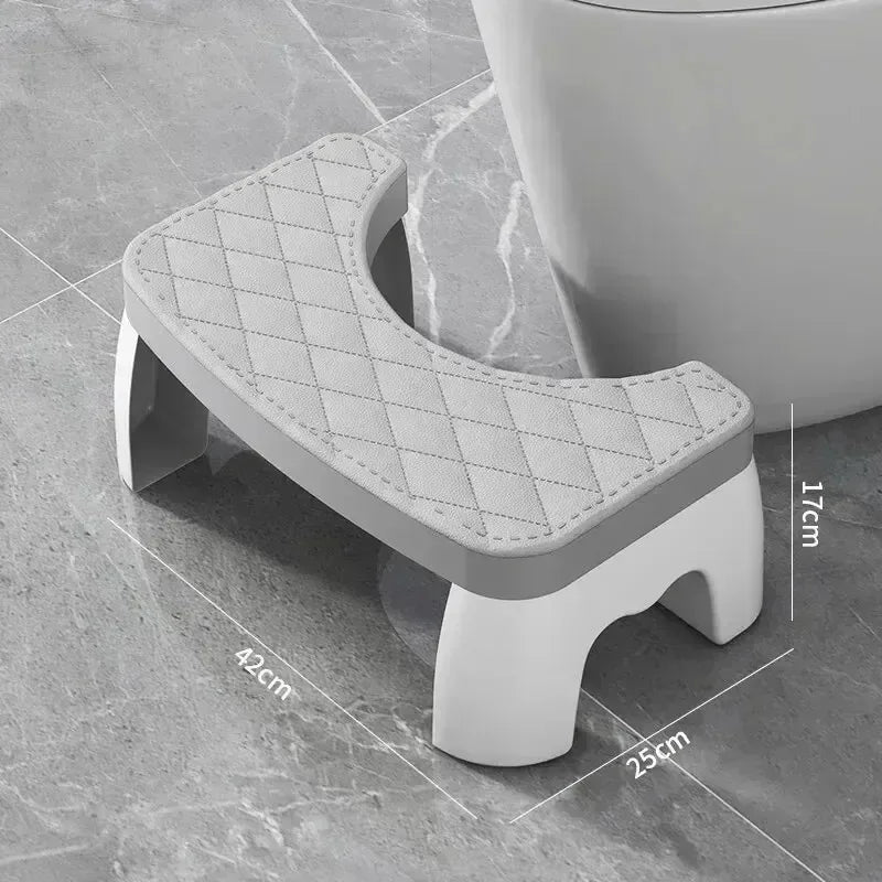 Universal Squatty Potty Toilet Stool - Waterproof Foot Stool for Adults, Kids, Seniors & Pregnancy Support