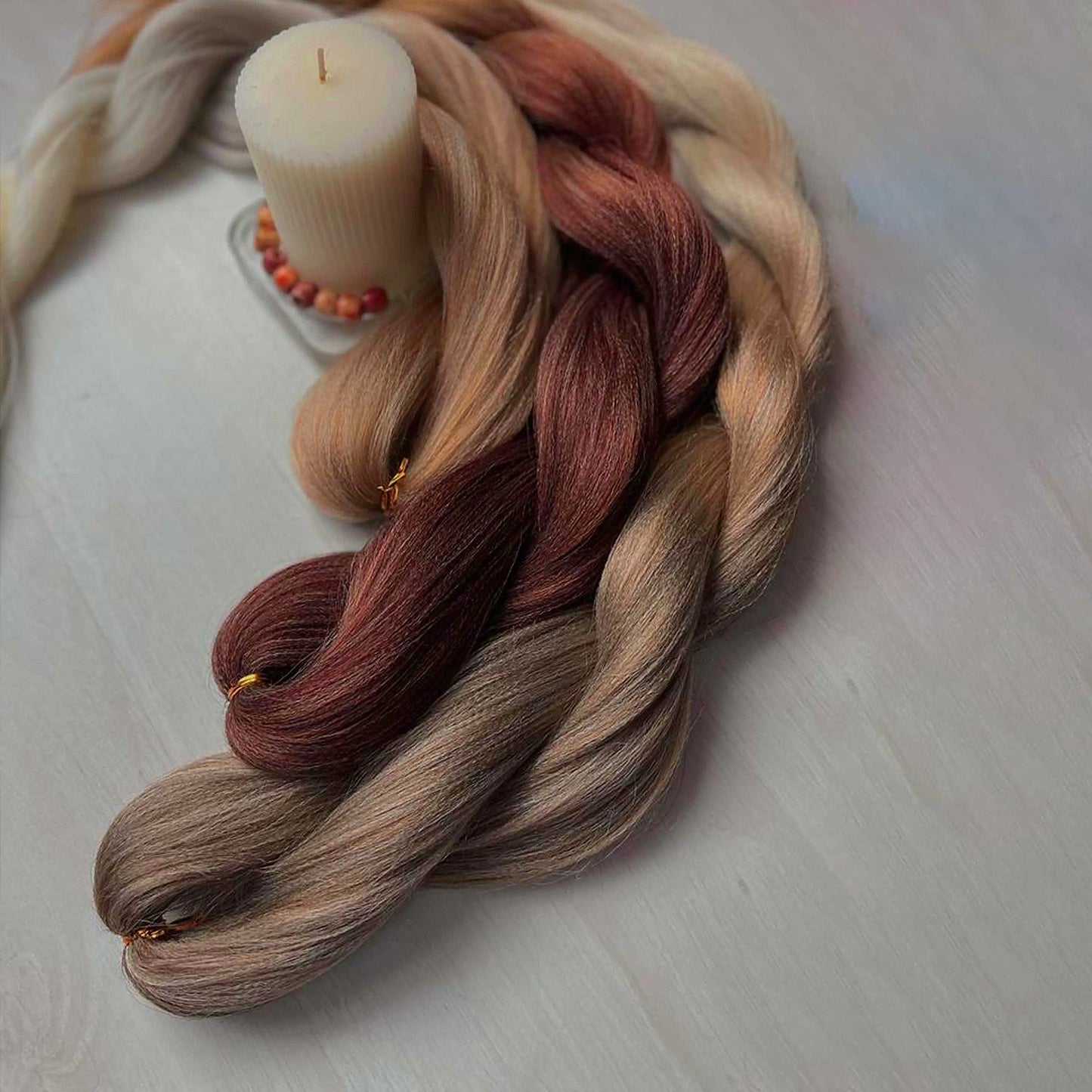 Synthetic Kanekalon Crochet Hair Braiding Hair Pre Stretched Curly Jumbo Braids Extensions Hair Accessories For Girls Braids