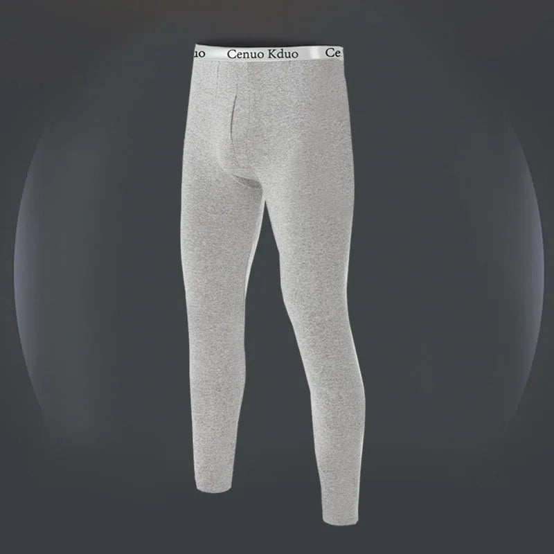 Men's warm pants slim fit tight pants, thickened and not easily faded independent wear high-end German velvet men's warm pants