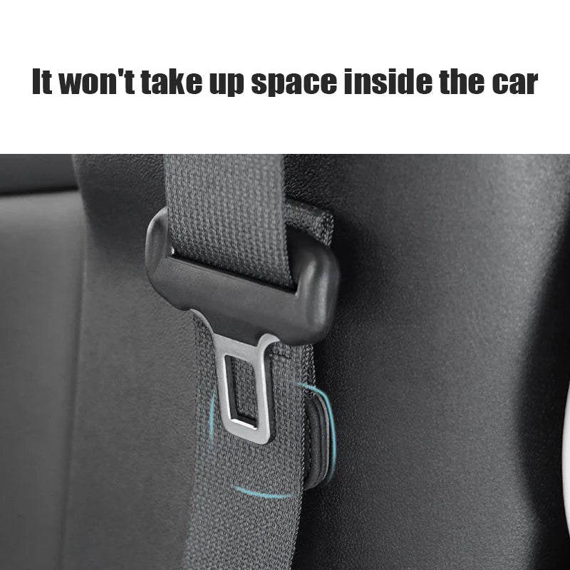 1/2pcs Suede Magnetic Suction Car Seat Belt Fixing Clips Auto Belt Holder Stabilizer Fastener Adjustable Clip Seatbelt Stopper