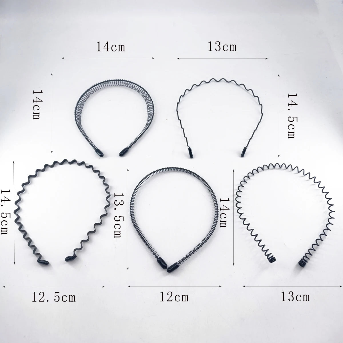 3/6PCS Men's Hair Hoops Simplified Korean Fashion Wash Face Anti Slip Head Hoops Sports Invisible Hair Clips Women's Hair Hoops