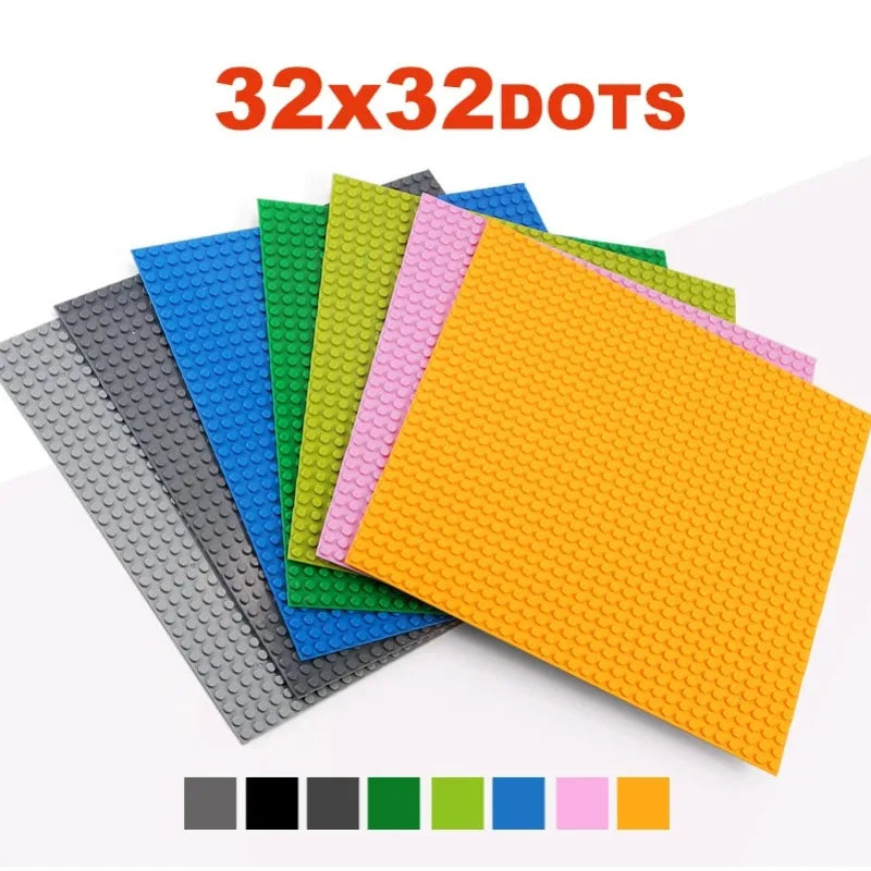 MOC Educational Building Blocks: Creative Construction Kit with Base Plate and Assembly Tool for Educational Puzzle Toys