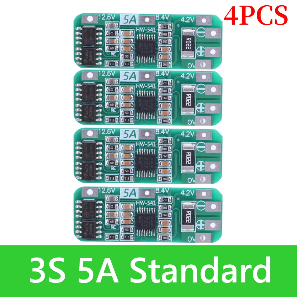 BMS 3S/4S 5A 10A 20A 25A 40A 60A Li-ion Lithium Battery Charger Protection Board 18650 For Drill Motor 12V with Enhance/Balance - Shoppiline