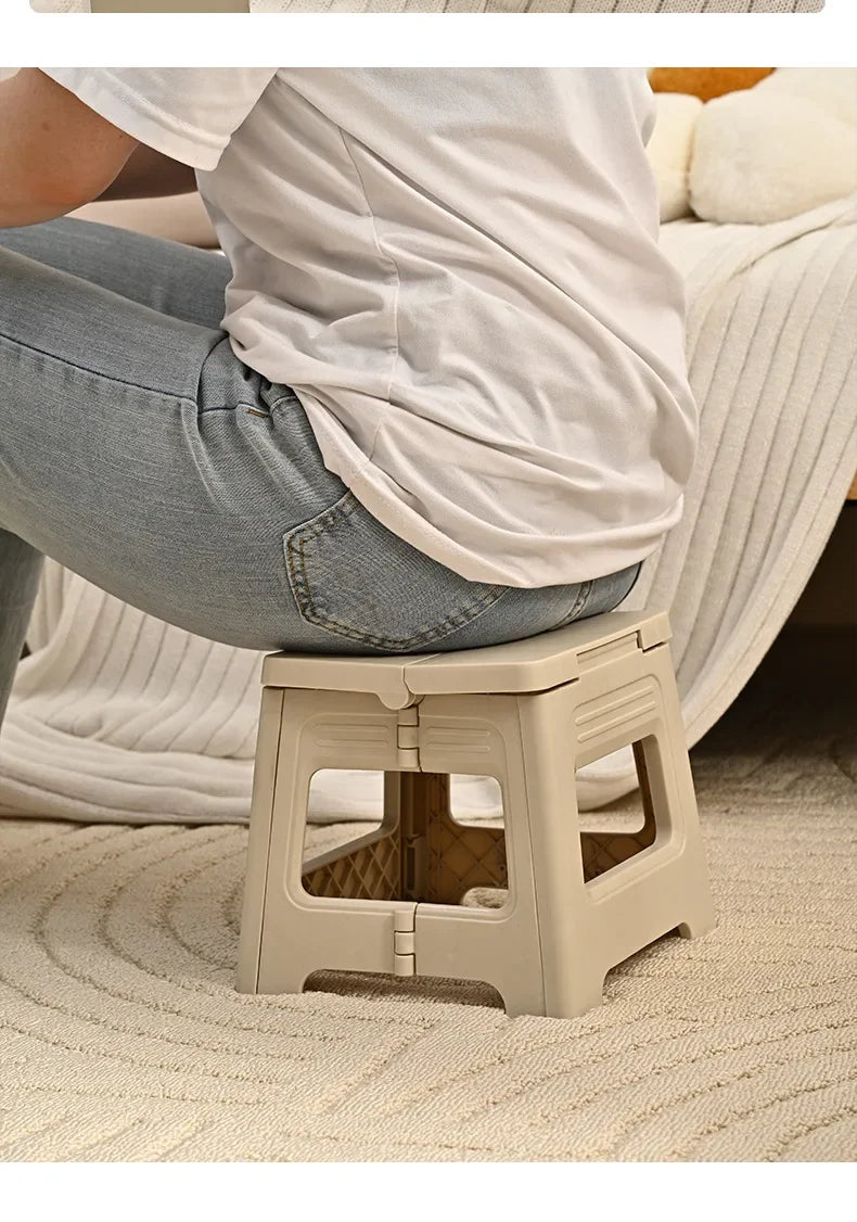 New Lightweight Space Thickened Folding Stool,Portable Home Outdoor Camping,Magza Fishing,Simple and integrated Design