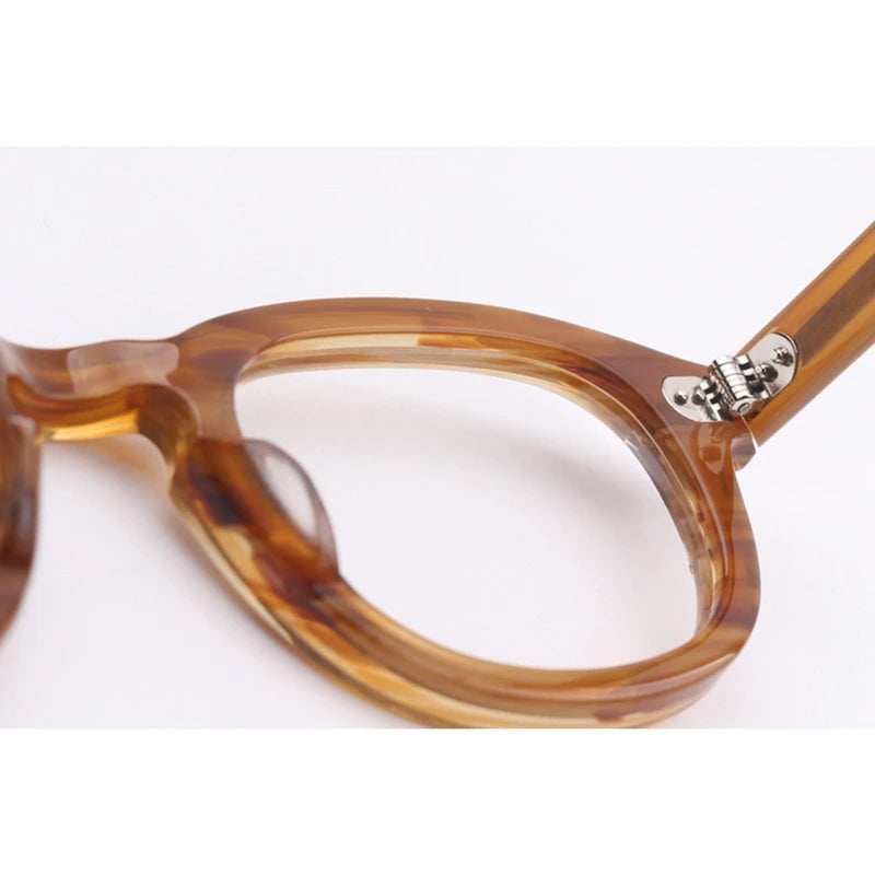 Johnny Depp Lemtosh Eyeglasses Frame Men Optical Glasses Women Computer Goggles Clear Lens Luxury Brand Vintage Acetate Frame