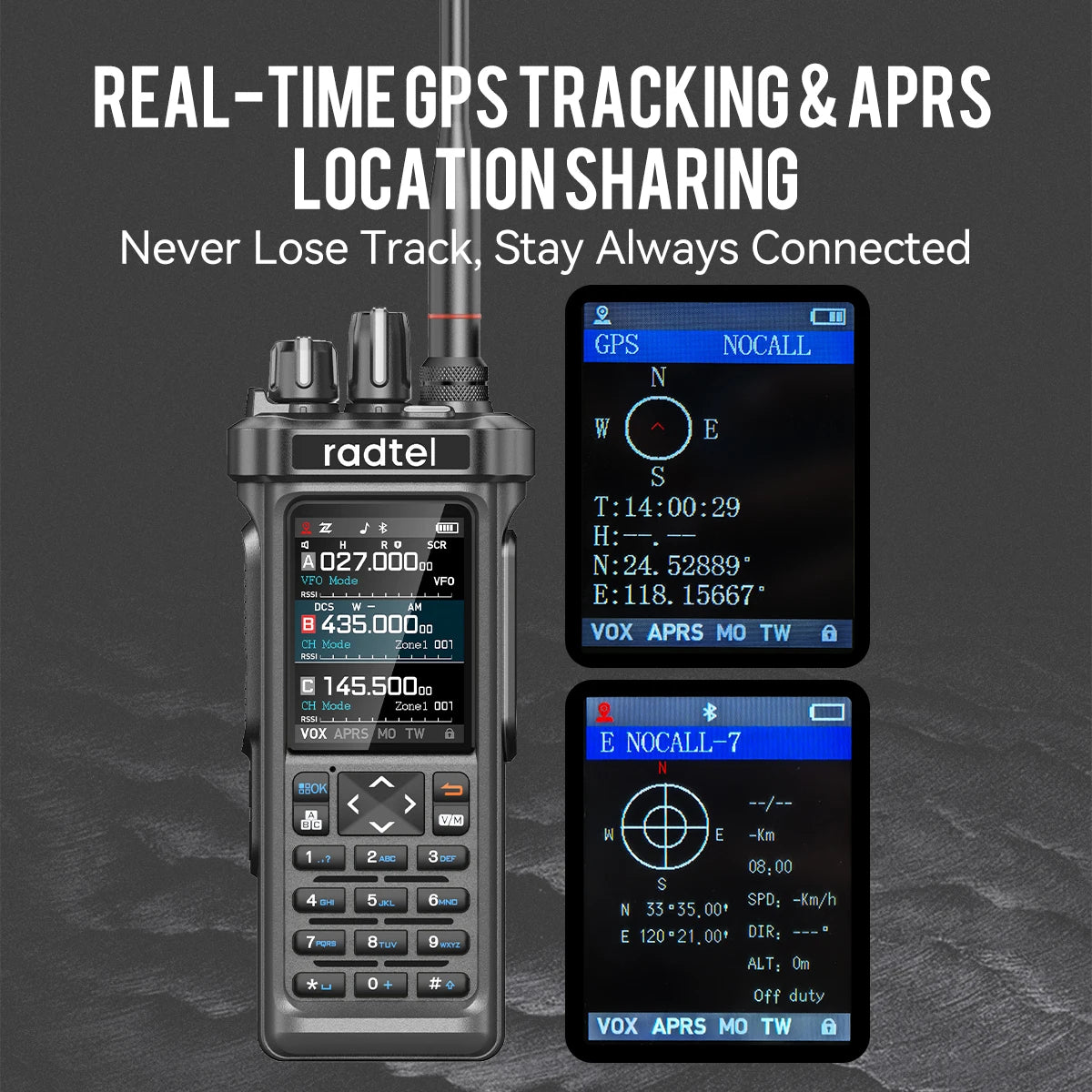 Radtel RT-950 PRO Walkie Talkie AM/FM/CB/LSB/USB/CW Receiver with GPS APRS 10W Bluetooth Phone Programming Ham Radio RT-950PRO - Shoppiline