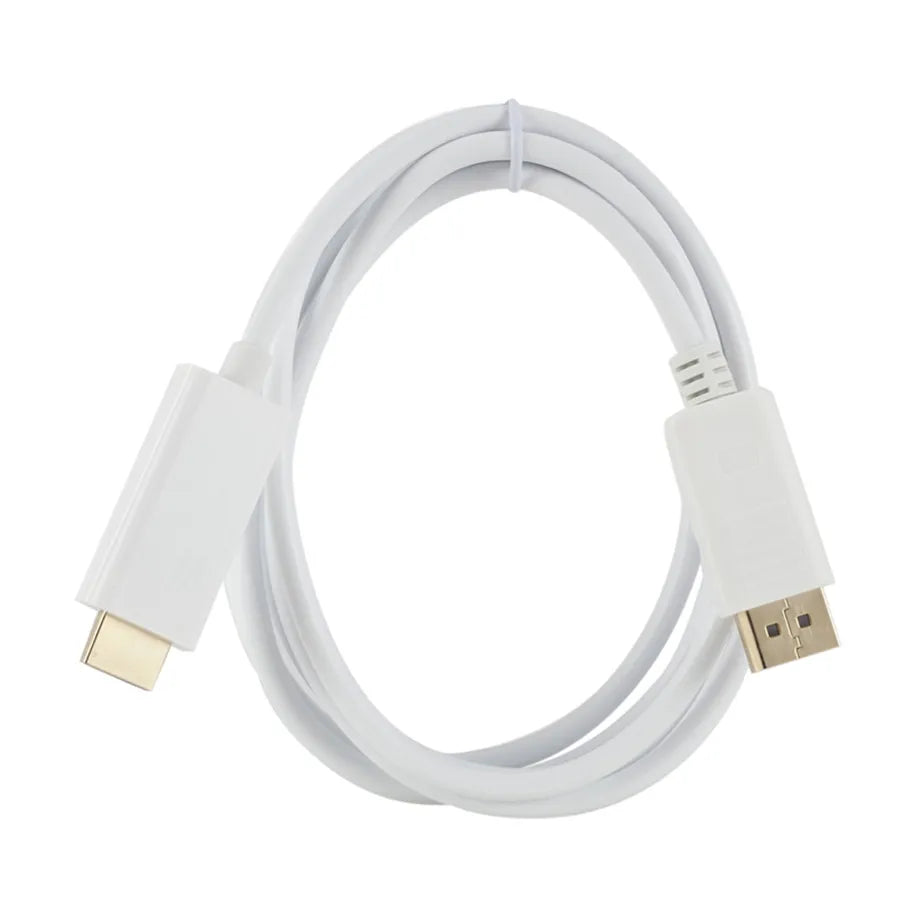 Dp To HDMI-compatible Cable 1.8m 1080 HD Adapter Cable Computer Monitor Cable Converts Large Dp To Hdmi For PC Laptop Projector