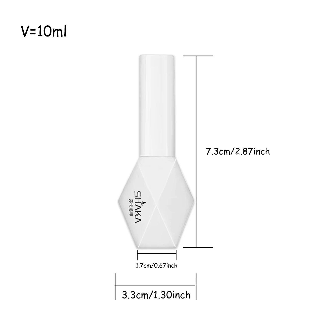 1-6pcs SHAKA Spring Ice Skin Naked Pink Gel Nail Polish 2026 New Style Versatile And Stylish Nail Art Nail Supplies