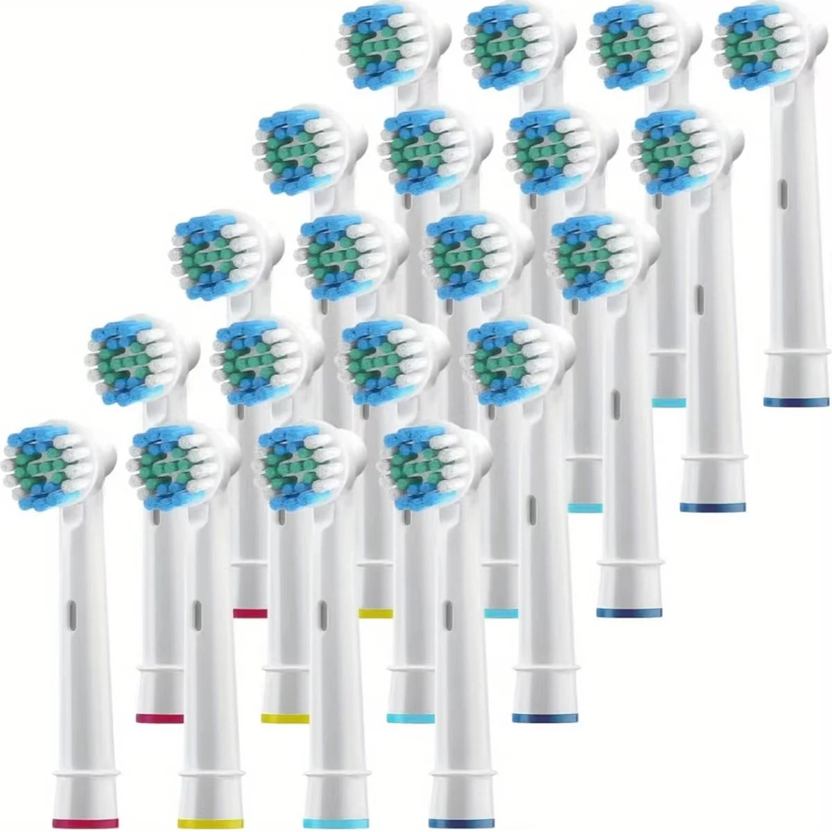 20Pcs/Lot Electric Toothbrush Head For Oral B Sensitive Replacement Brush Heads D25 D30 D32 D18 4739 3709 4728 D4510 D12013