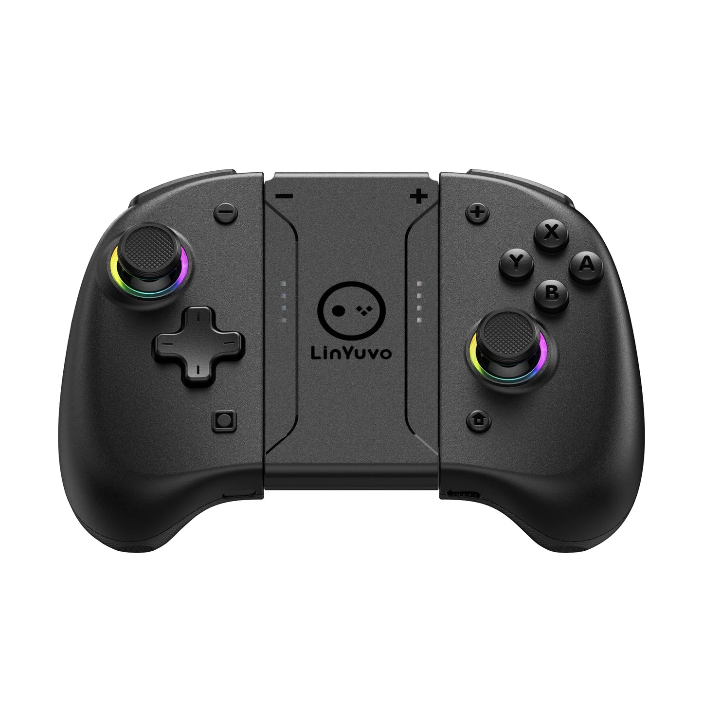 Manette sans fil LinYuvo KS37 Meteor Light pour Switch/Switch OLED, avec fonctions programmables, gyroscope 6 axes, Turbo et vibration