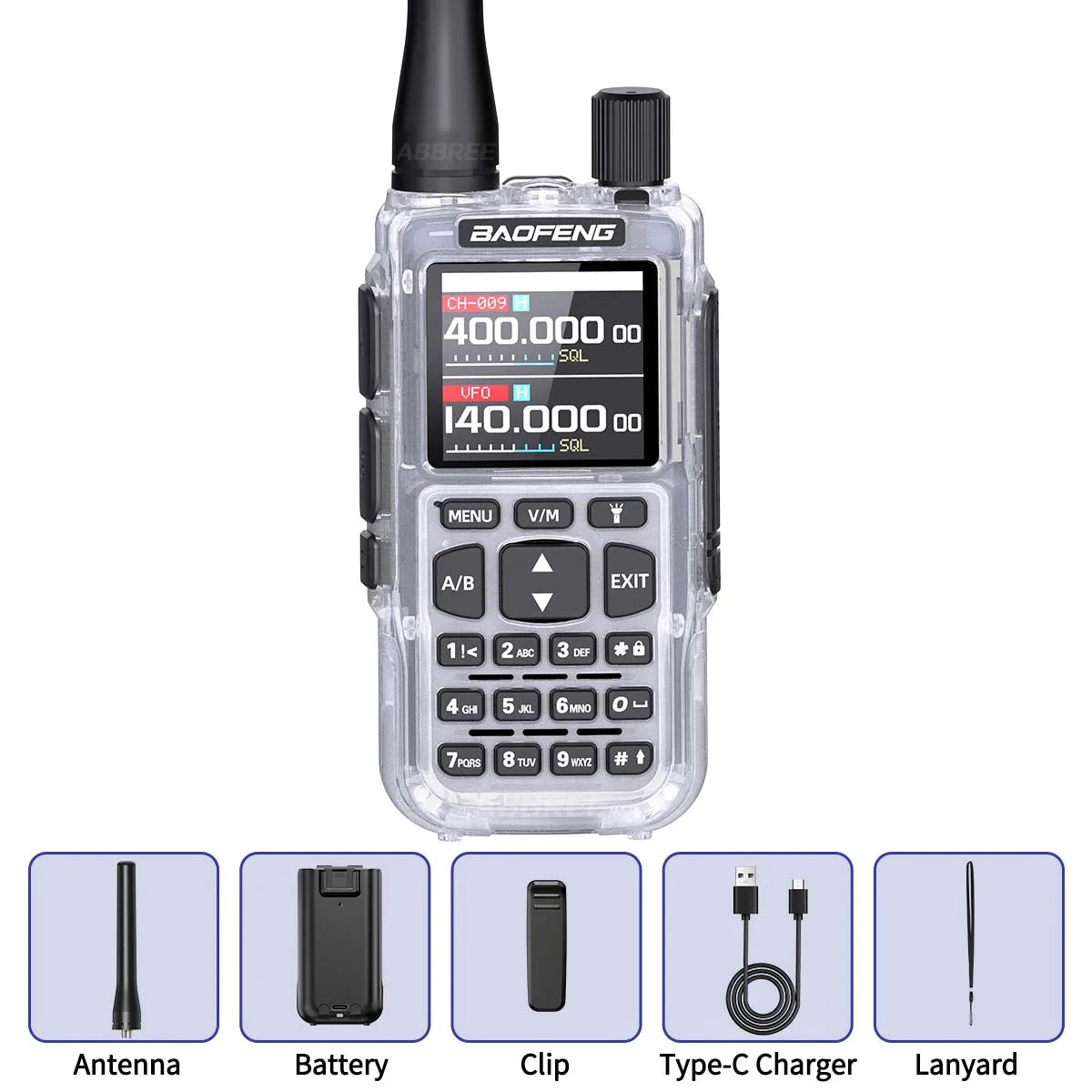 BAOFENG UV-5R Mini Walkie Talkie Multi Band Bluetooth Programming Wireless Copy Frequency 999CH AM FM Long Range Two Way Radio - Shoppiline