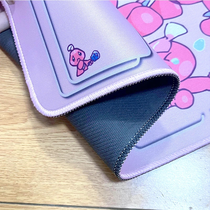 600X300X2Mm PTCG Trainer Nessa Iono Board Game Card Mat Tinkaton Waterproof Rubber Table Mat Anime Single Battle Table Pad - Shoppiline
