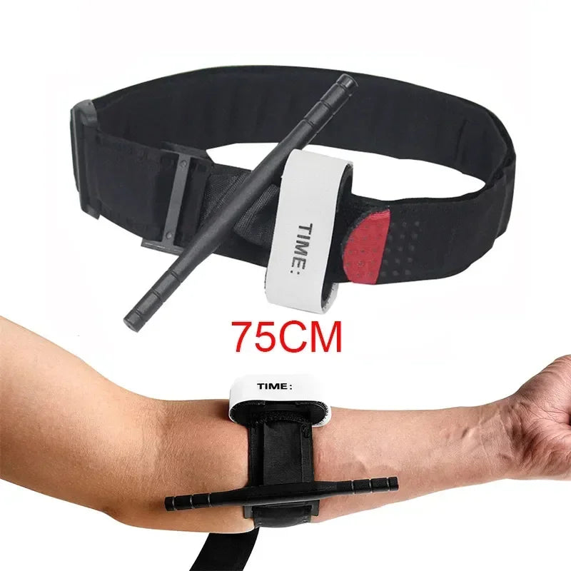Tactical Tourniquet Emergency Emergency Strap Single Handed Medical First Aid Equipment for Hiking Camping Travel Outdoor Sports