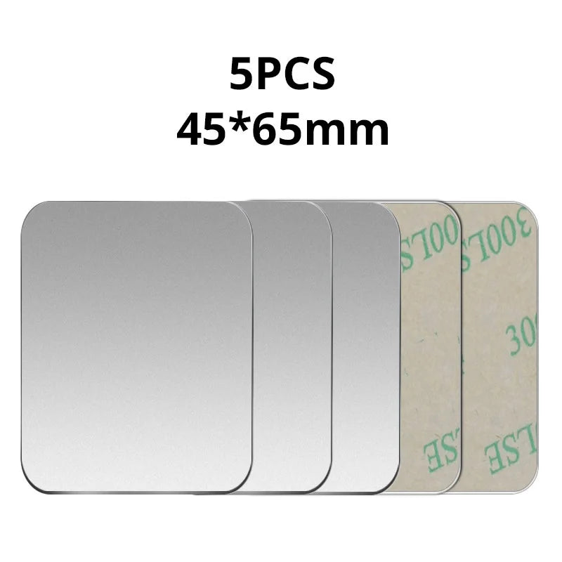 5/10pcs Phone Metal Plates for Magsafe Cellphone Holder Iron Sheet Universal Sticker Disk Mount for iPhone 17 16 15 Pro Samsung