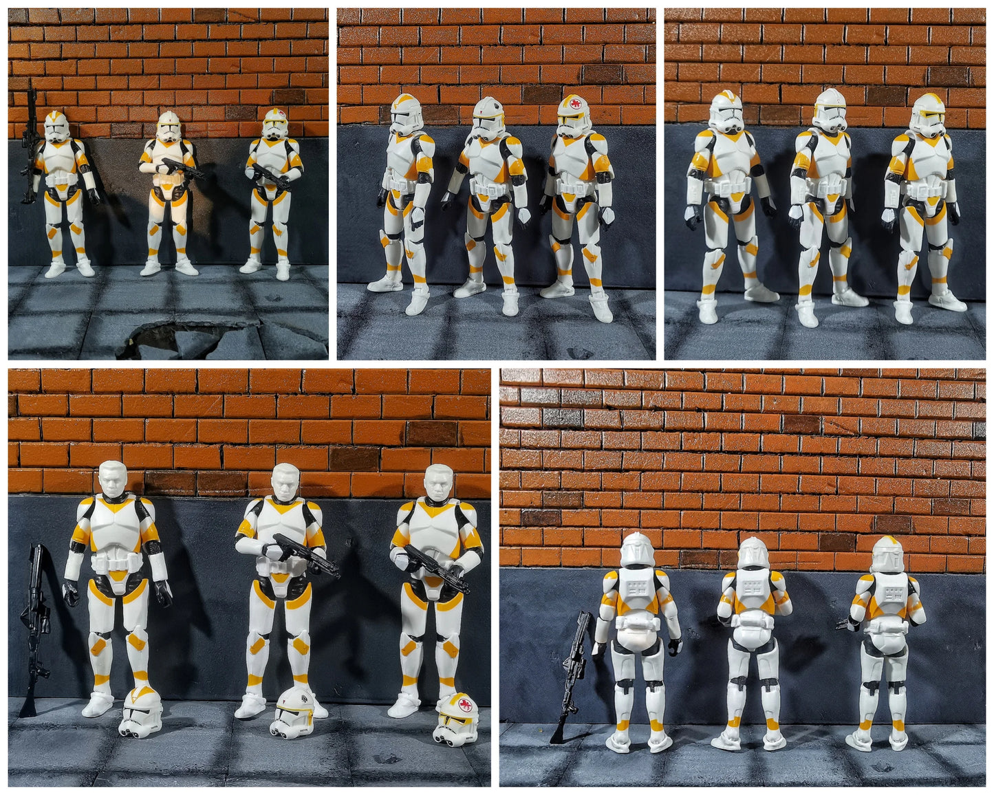 Star Wars 3.75 Inch Trooper 1/18 501st Legion Action Figure Hardcase REX Anakin Dogma Tup Toys Model Loose - Shoppiline